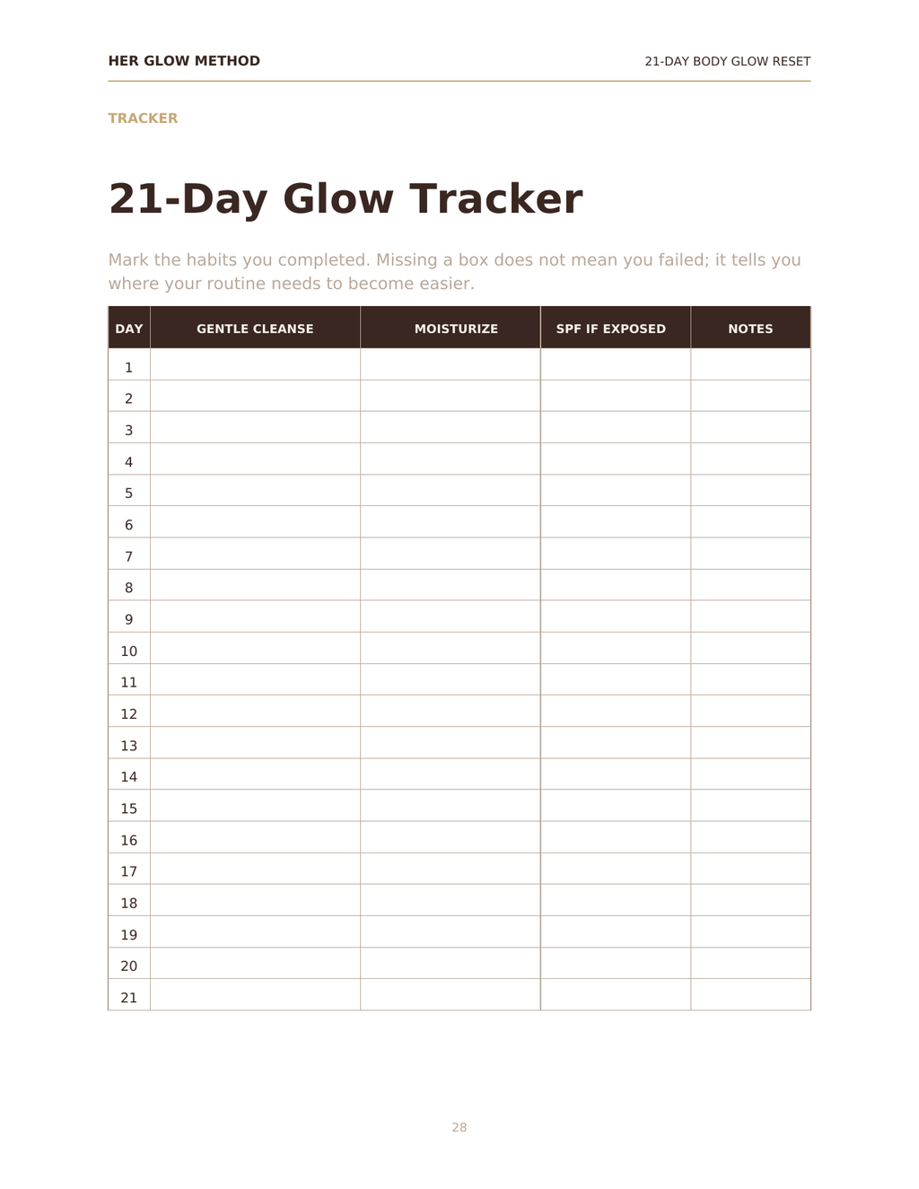 The 21-Day Glow Reset™