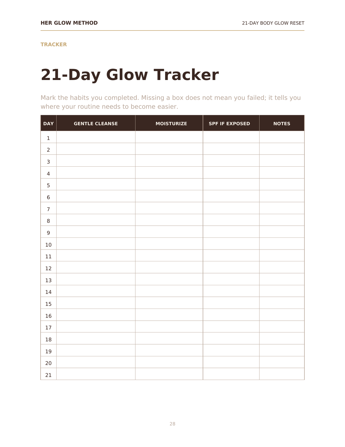 The 21-Day Glow Reset™